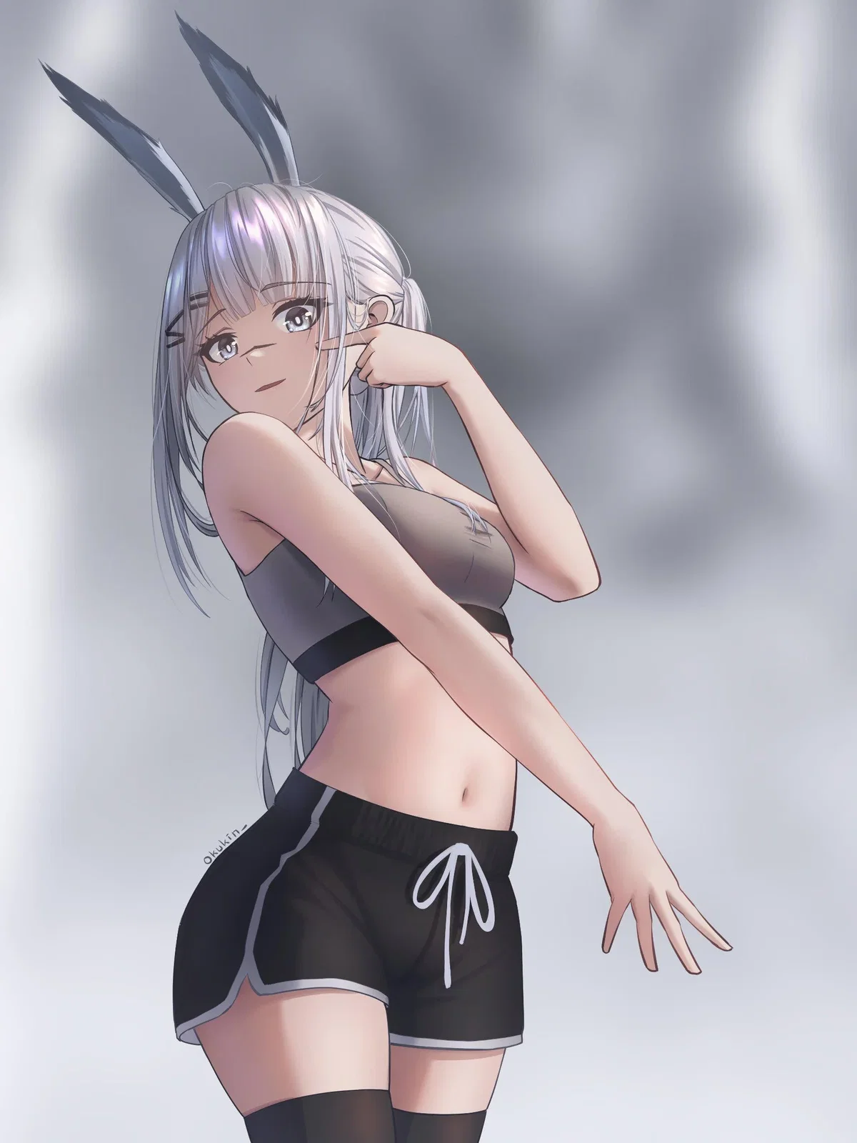 Frostnova (Arknights) - Lungmen Workout