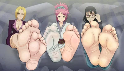 Phantom Troupe Feet | Machi, Pakunoda & Shizuku
