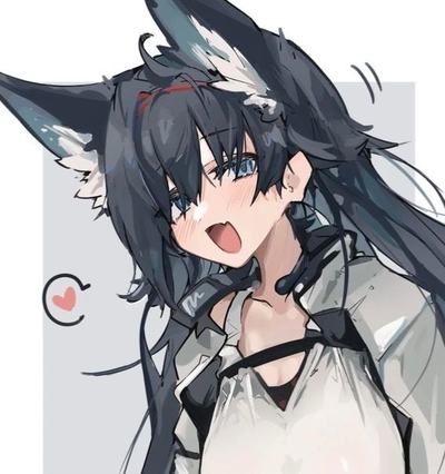 Blaze clingy cat - Arknights