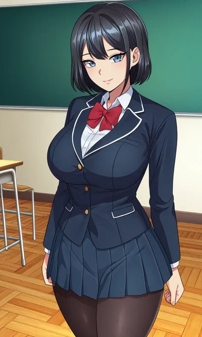 Hitomi - The "Goddess" of the school.