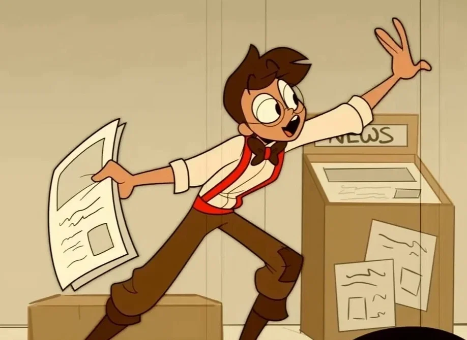 📰ˎˊ˗ Alastor Hartfelt \\ Hazbin Hotel (Human)
