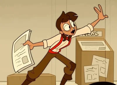 📰ˎˊ˗ Alastor Hartfelt \\ Hazbin Hotel (Human)
