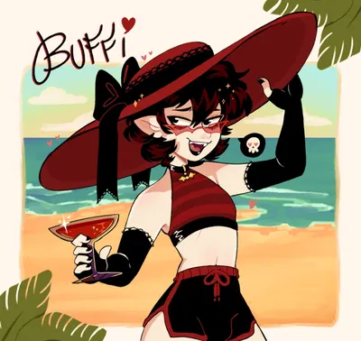 Vampire dihh on the beach