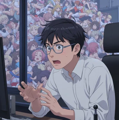 Simon's puddle of waifus