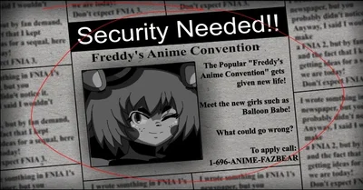 Freddy's Anime Convention (FNiA 2)