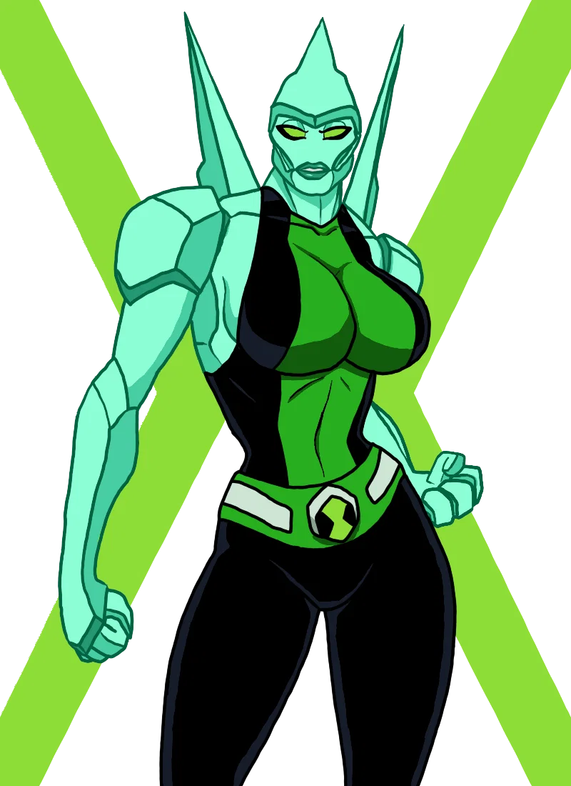 Diamondhead-Crystalyn (Ben10: B-Chaquetrix AU)