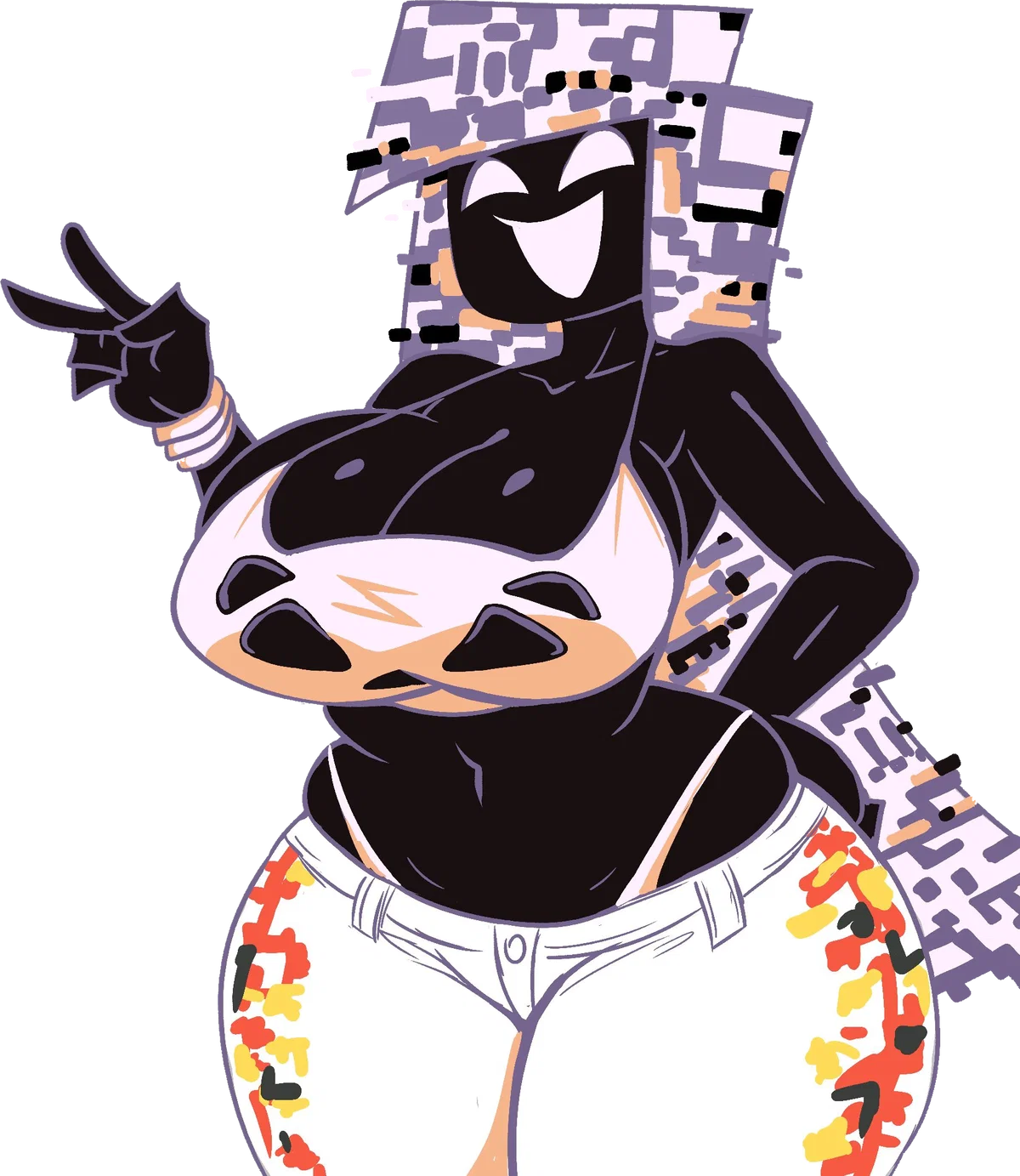 Miss Ingno (AndroJuniarto | Missingno Pokemon OC)