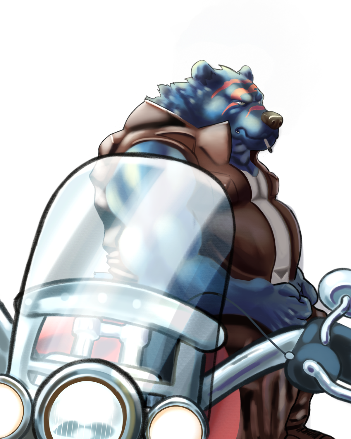 A big cuddly tough dom top bear...? | hypnosis bot