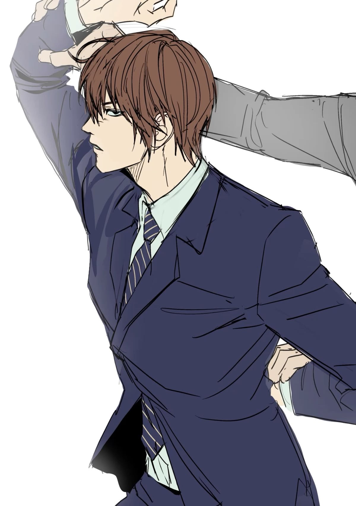 Imagine marrying Light Yagami lmafo L is right there bru