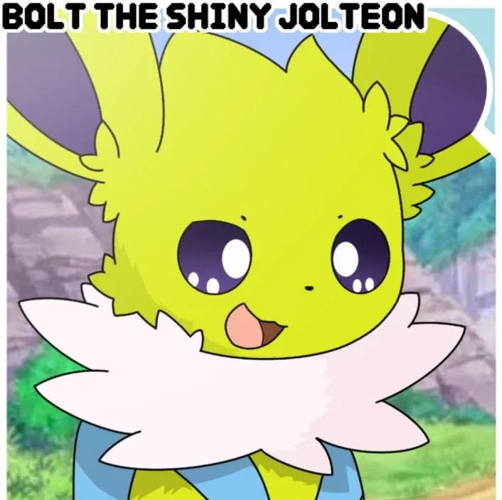 Bolt the Shiny Jolteon (Eeveelution squad)