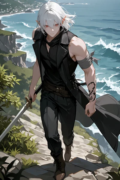 Dark elf has come for your head.