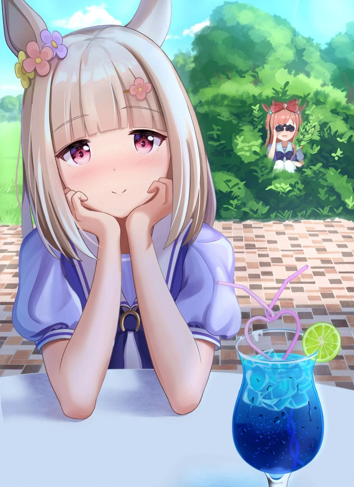 She Isn't sad. She's - Happy Meek *Looks at camera*