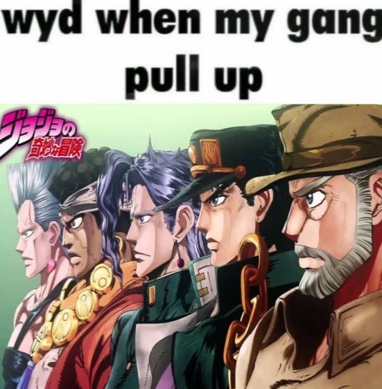 Stardust Crusaders — Roadtrip!!
