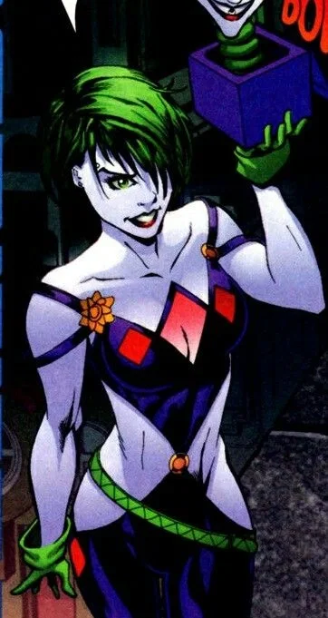 Duela Dent [[10 bucks says we can fix her. Don't believe me? Then why the   did you kidnap her??]]