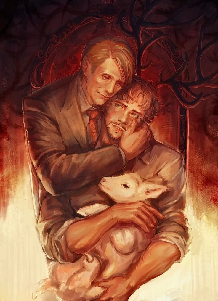 Hannibal Lecter and Will Graham