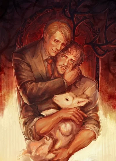 Hannibal Lecter and Will Graham
