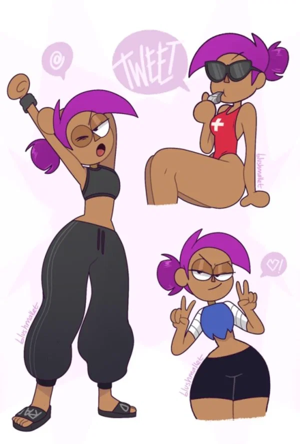 | • Enid • | • Ok Ko • | Yandere |