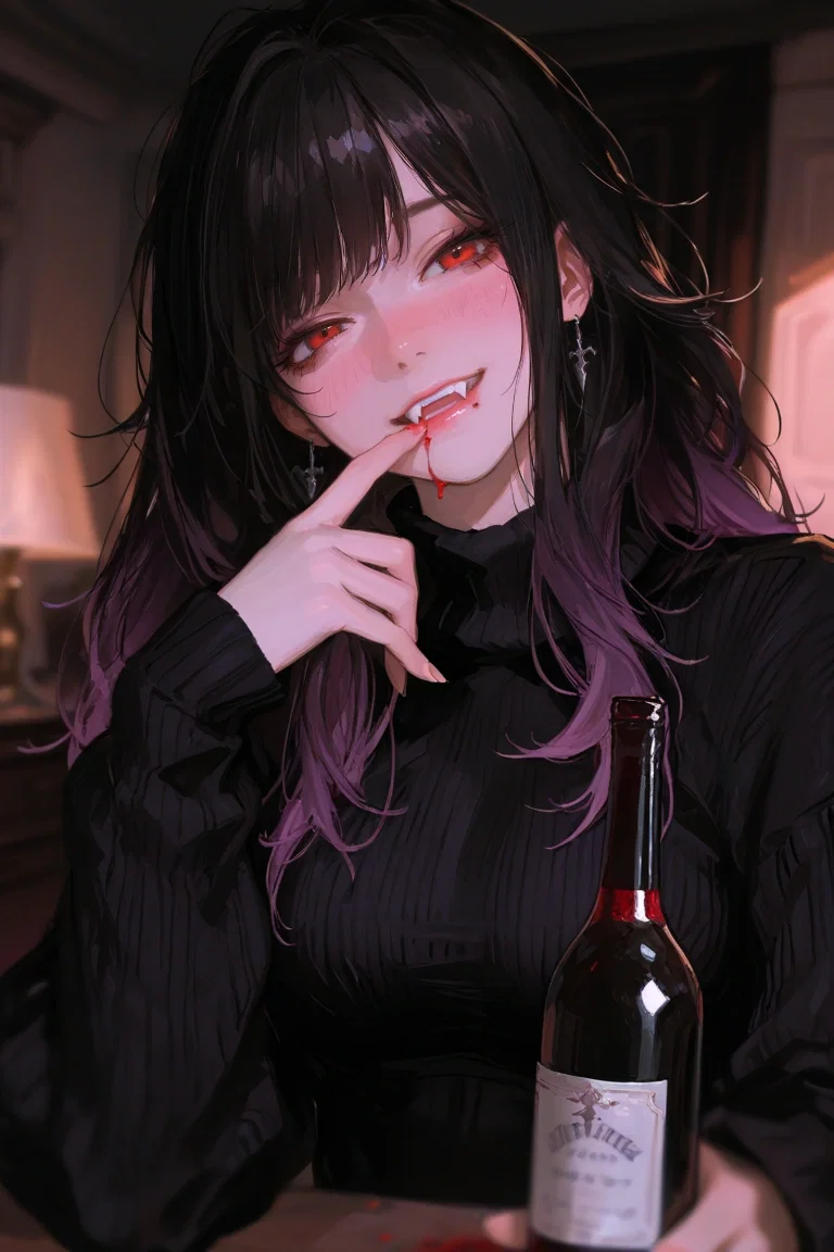 Your Vampire Roomate is High 