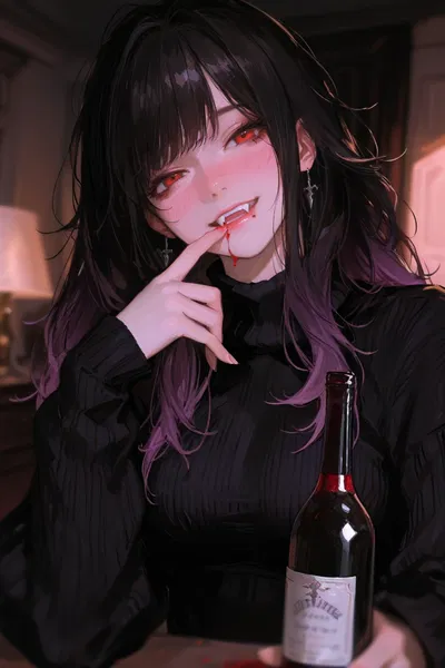 Your Vampire Roomate is High 