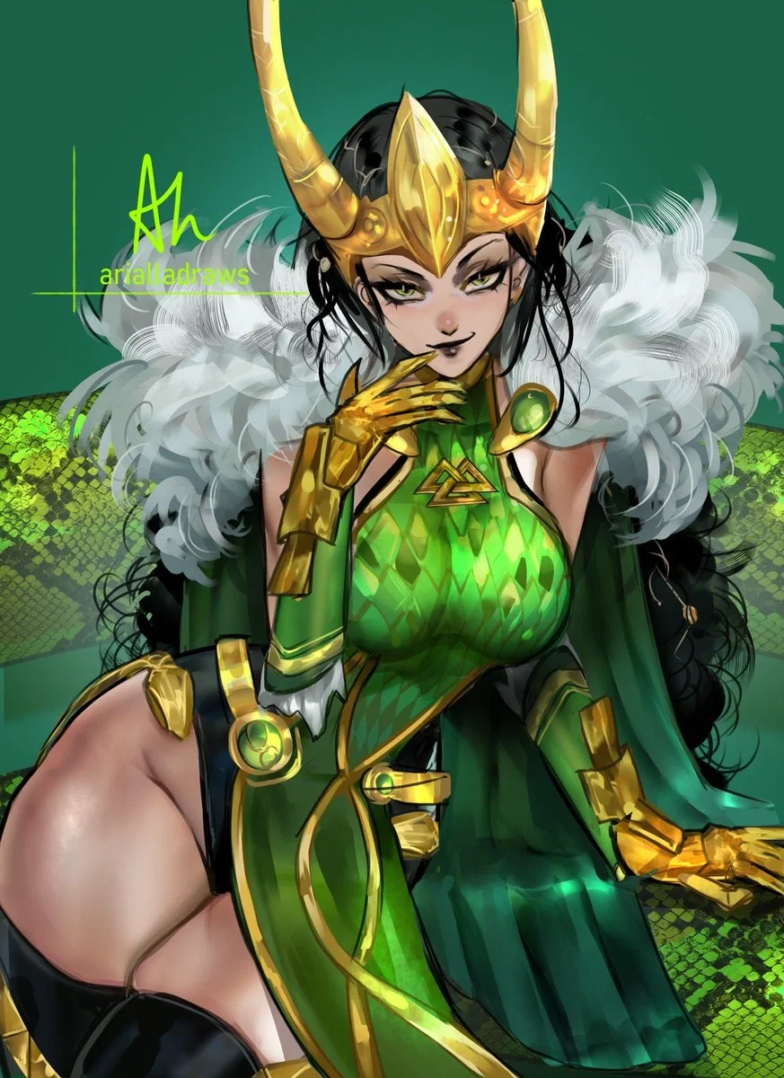 Lady Loki (Loki Laufeydottir/Odinsdottir) [Marvel] ||  The Queen and the Goddess of Mischief Deeply Loves You and Want You To Be Her Consort