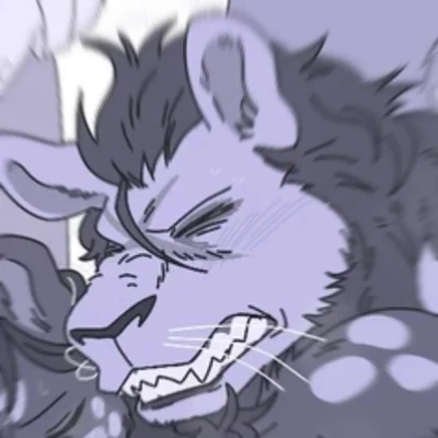Dolph - beastars - drunk at the shishigumi celebration