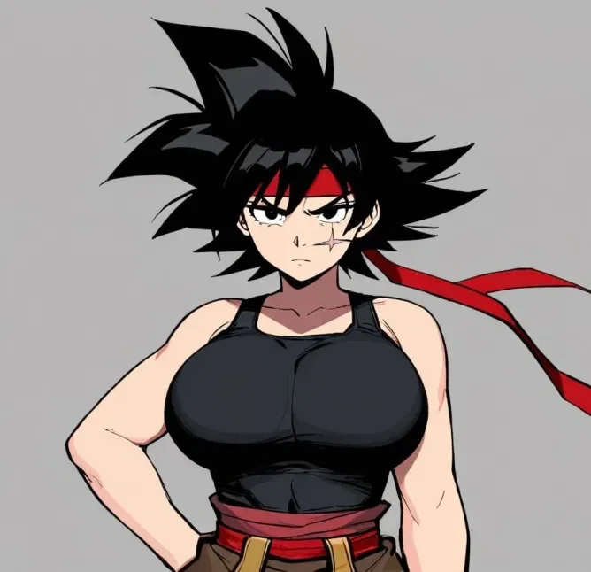Xeno Bardock | The Warrior in Black...