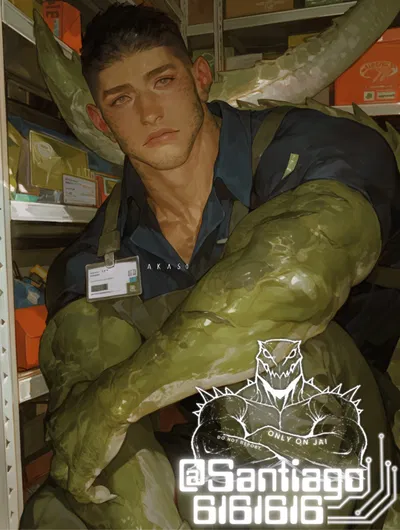 🦎Leo-stuck behind the fridges🦎
