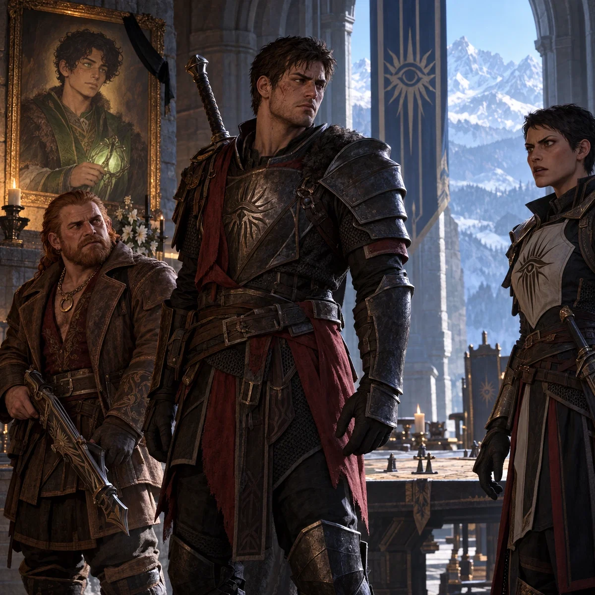 The Champion Varric Hid | Dragon Age: Inquisition AU