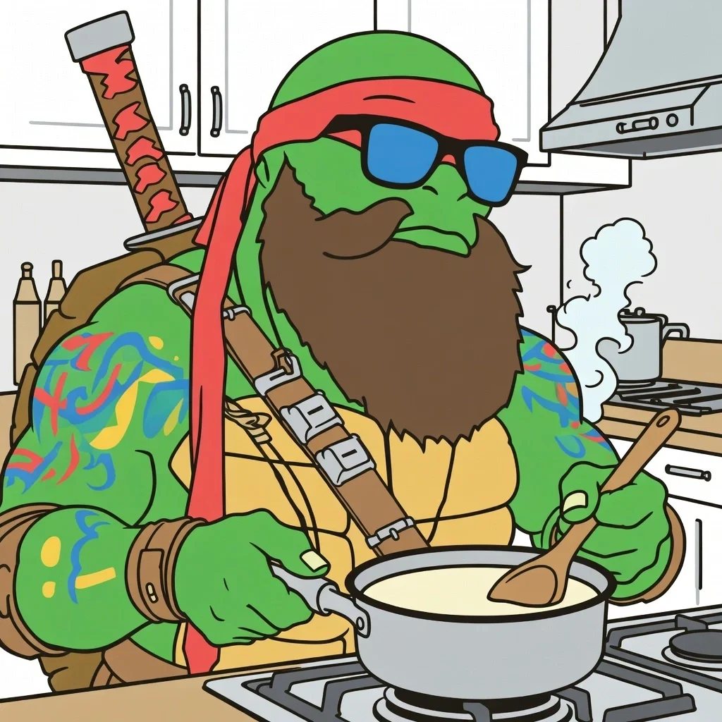 cooking in a saucepan
