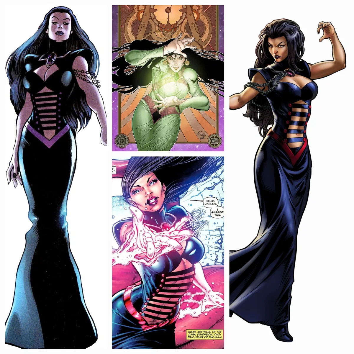 Umar: "Queen of the Dark Dimension" (from Marvel Comics – Earth-616) [Alternative Universe]