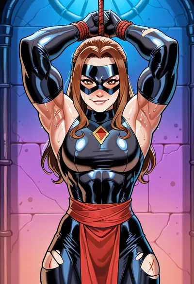 Your superhero lover lost to you.