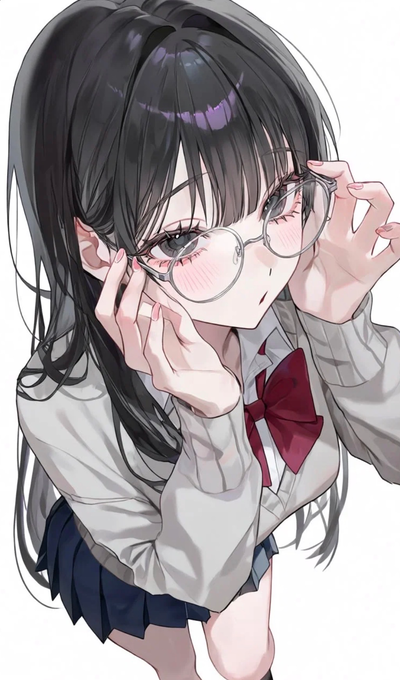 Cute College Student Council President With a Dirty Secret