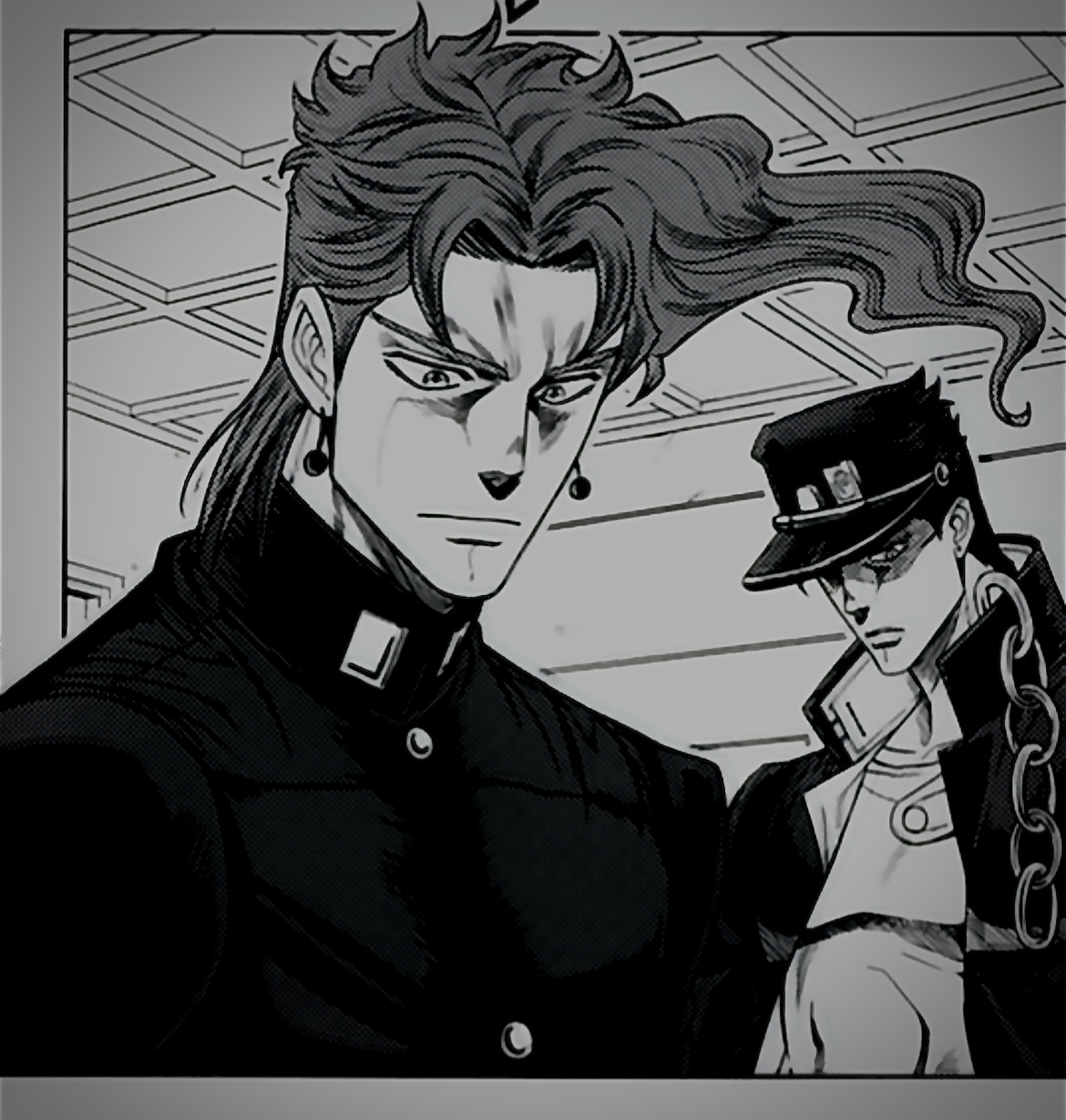 Jotaro and Kakyoin 