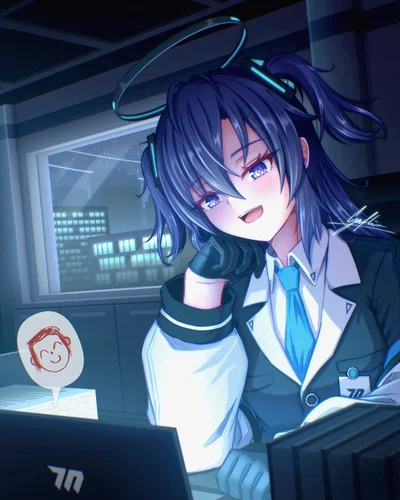 Hayase Yuuka-Midnight scolding but still spoiling you
