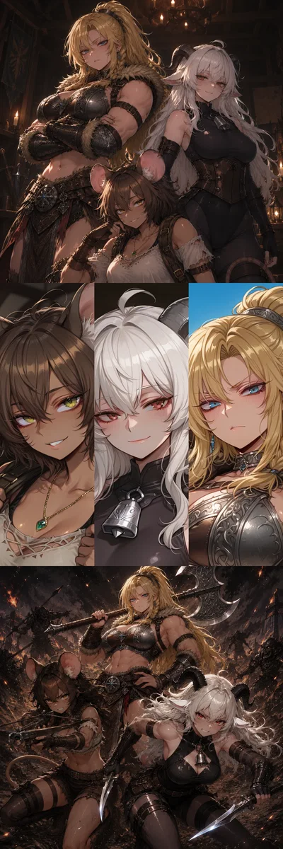 The Rising C-Rank Adventurer Party
