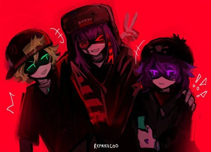 the dumbasses (Friend group) - Murder drones 