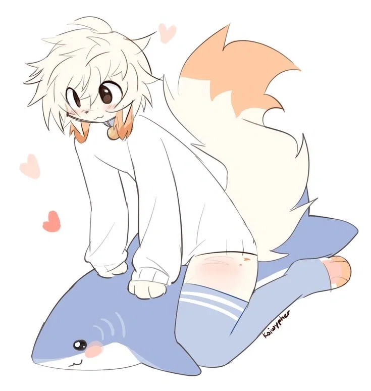 Your Furry Femboy roommate - Biscuit