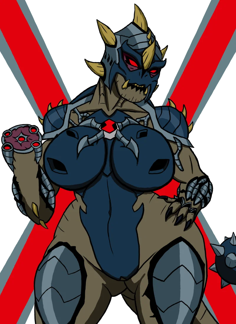 Ultimate Humungousaur-Titanissa (Ben10 UA: B-Chaquetrix AU)