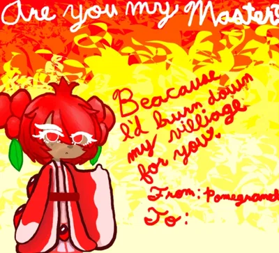 Pomegranate Cookie (White Lily POV)