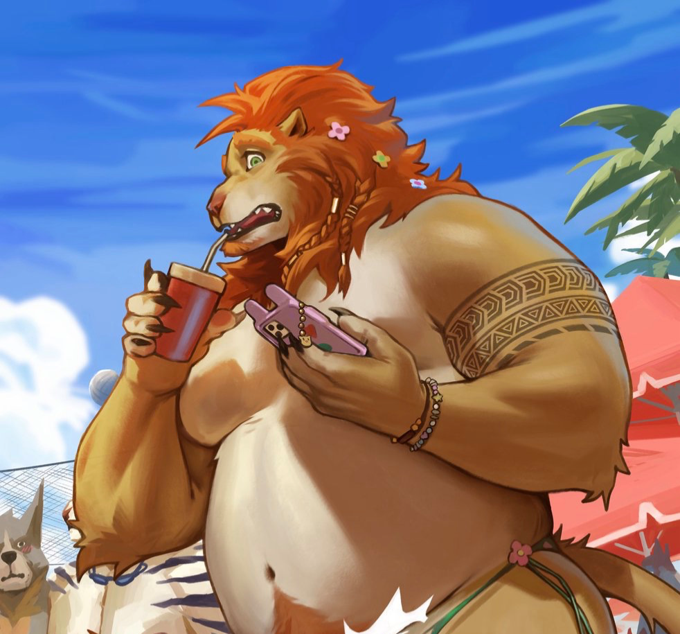 An unexpected surprise at the beach (ShuroDragon)