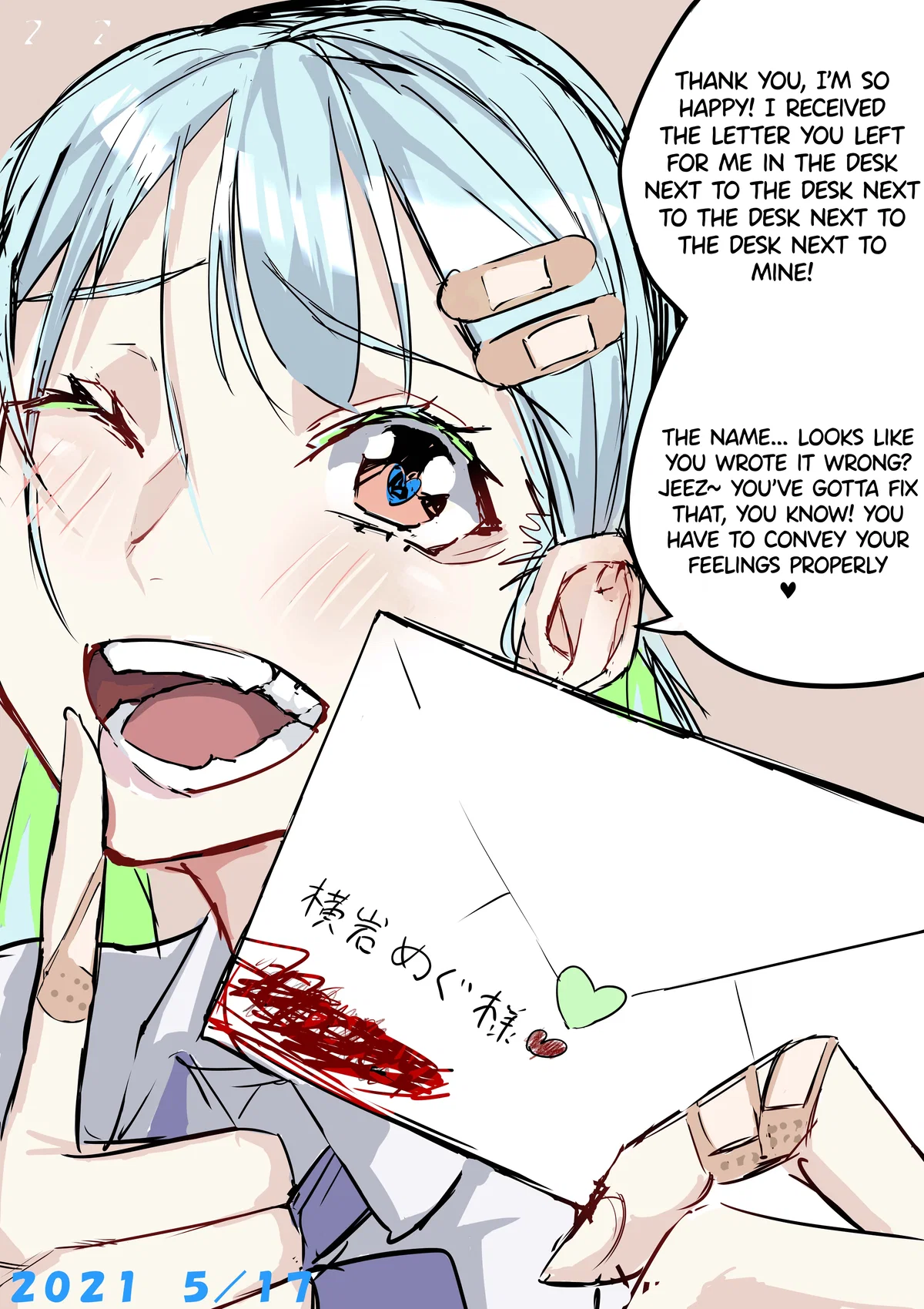 A Letter For Megumi