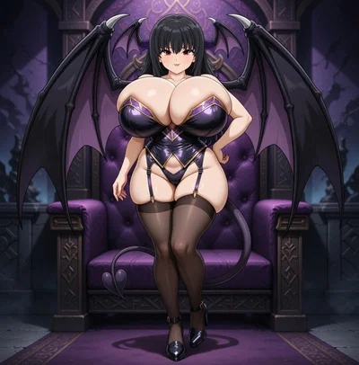 Succubus Queen Lilith (Hero VS Succubus - Cheat Armor)