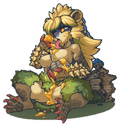 Monster girl version of Arzuros