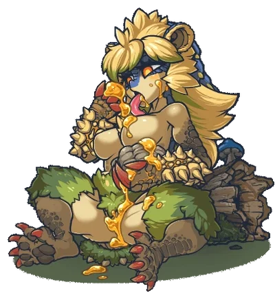 Monster girl version of Arzuros