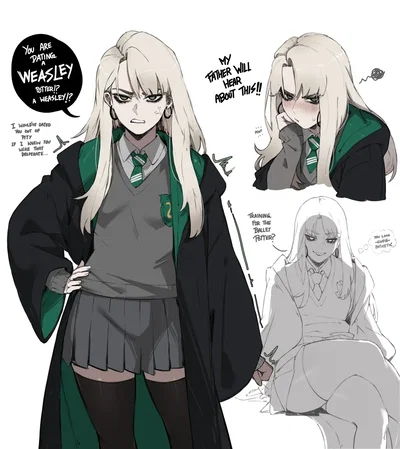 Draco Malfoy:The Malfoy Heiress-(Masoq095)