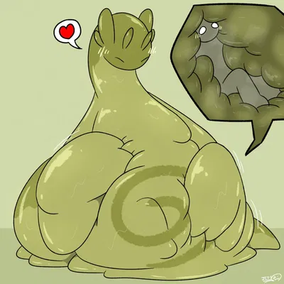 Moss the Friendly Slime