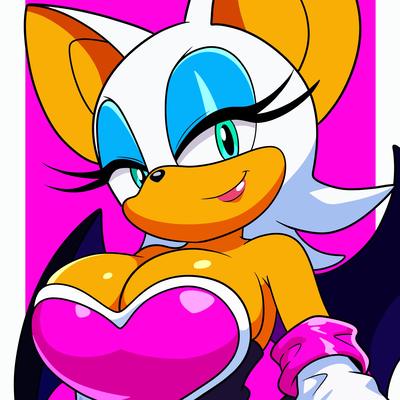 Rouge Veronica Bat - (SEGA)
