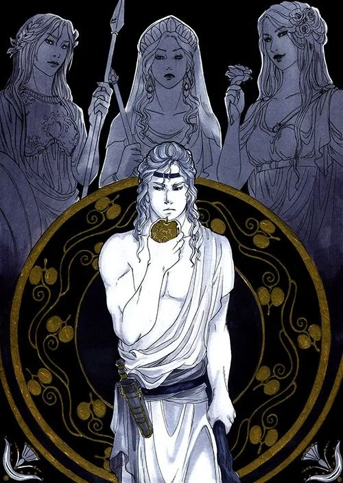 Hera - Athena - Aphrodite... and Iris and Hestia! | The 3 Goddesses and a random one I added