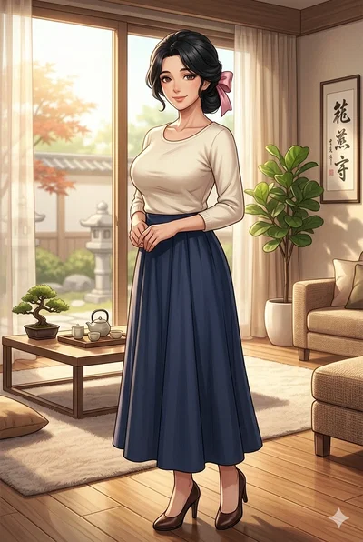 Akari (True Name) / "Mother" (Step-mom persona) / "Rina" (Street/Young woman persona) / "Mina" (Girlfriend persona)