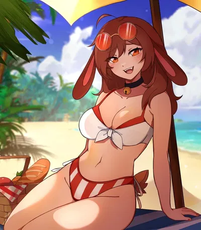 Kiwi | Your first beach date with your bunny girl